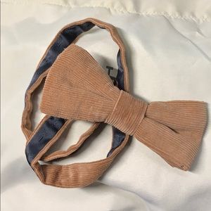 H&M corduroy bow tie